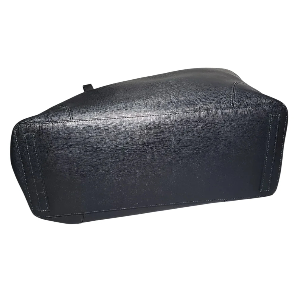 Furla Black Leather Tote